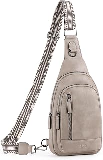 CLUCI Crossbody Bags for Women Men,Leather Sling Bag Cross Body Backpack for Woman Gifts for Women Birthday Unique