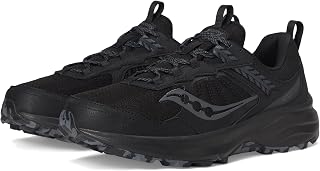 Saucony Men's Excursion Tr17 Hiking Shoes, Black/Black/Black, 8