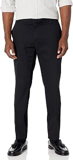 Amazon Essentials Mens Slim-Fit Wrinkle-Resistant Flat-Front Stretch Chino Pant