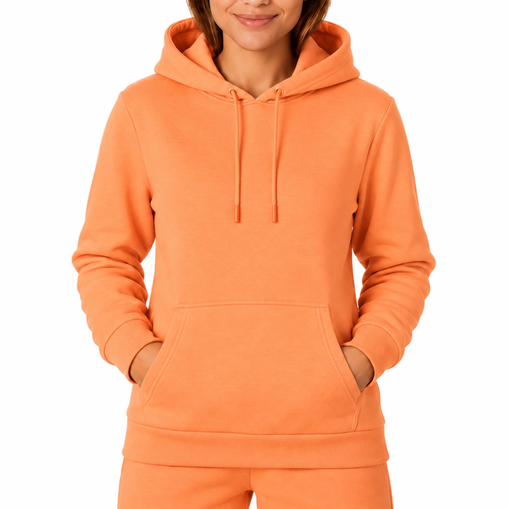 Light & Shade Women's Fleece Hoodie - Hoodie Pullover with Pocket and Drawstring