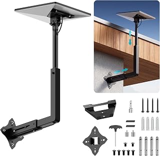 Starlink Mini Mount, Adjustable Starlink Mini X Wall Mount | Wall Mount for Starlink Mini with Telescoping Arm, Rustproof, Weatherproof for Concrete/Wood Walls, Starlink Mounts for Mini