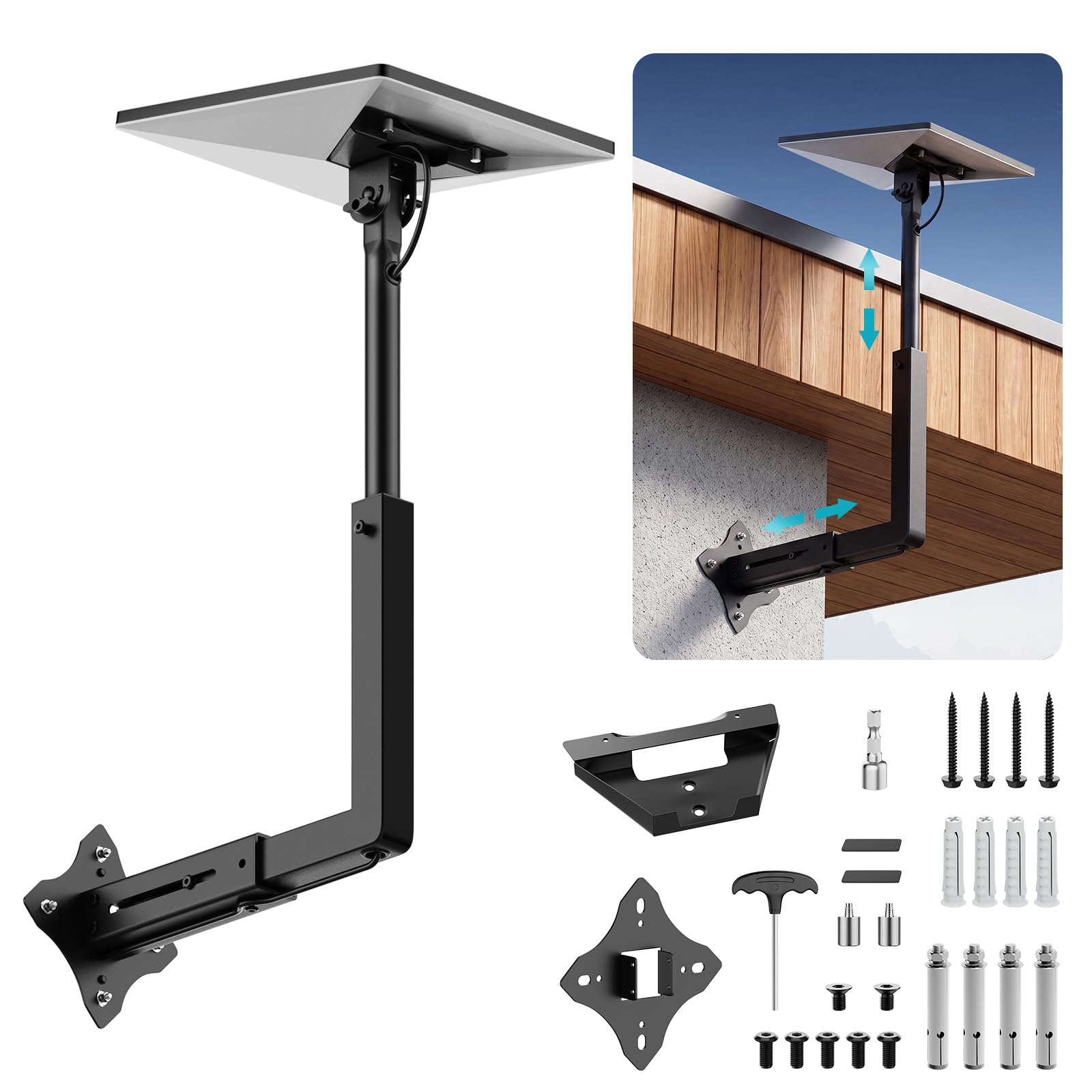 Starlink Mini Mount, Adjustable Starlink Mini X Wall Mount | Wall Mount for Star