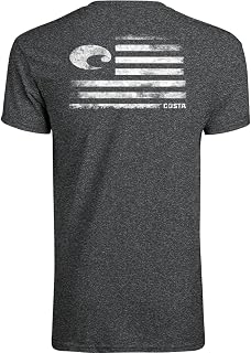 Costa Del Mar Mens Pride Short Sleeve T Shirt