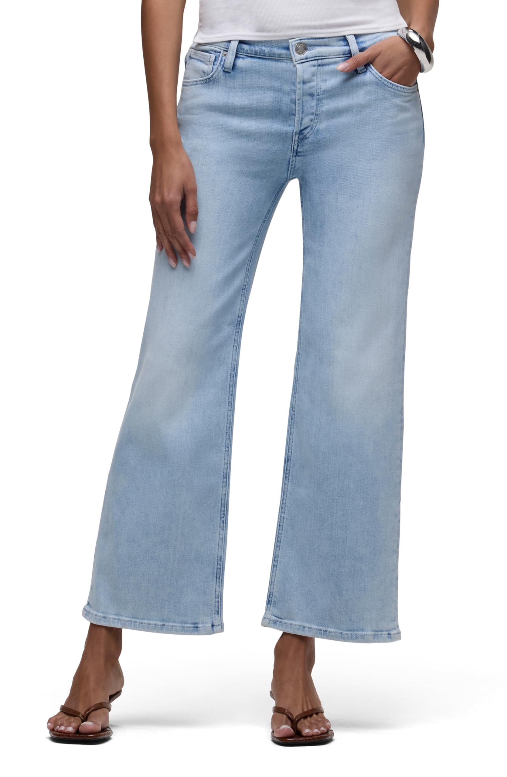 Hudson Rosie High-rise Wide Leg Jean Women's Jeans