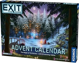 EXIT: The Game - Advent Calendar | Magic of Christmas | Thames & Kosmos | Christmas Inspired Interactive Escape Room | 24 Days of Puzzles | Ideal Christmas Gift | 1+ Players