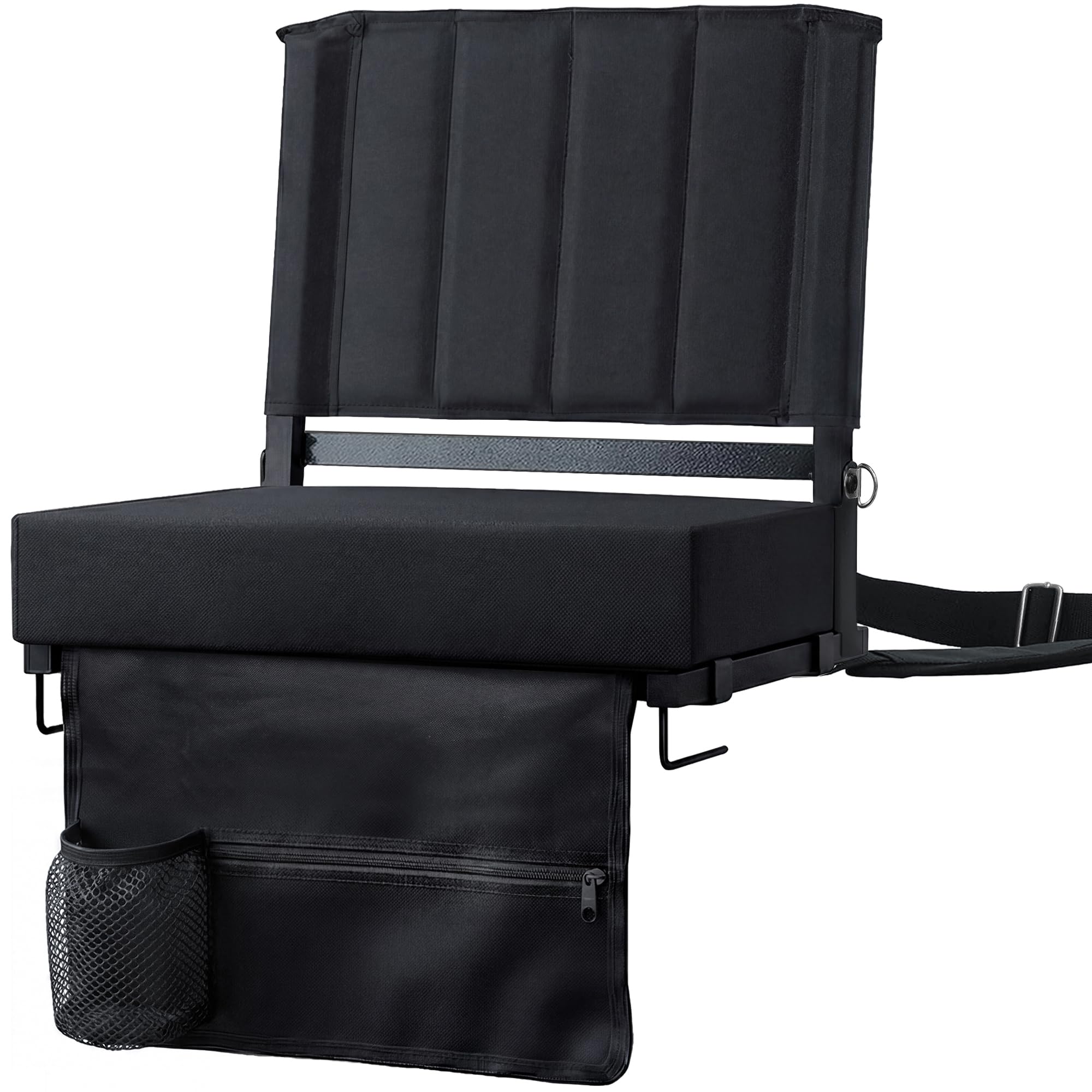 Stadium Seats for Bleachers with Backs Support ＆ Wide Thick Cushion | 3.15'' Thi