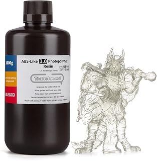 ELEGOO ABS-Like Resin 3.0 Translucent 1000g LCD 3D Printing Resin