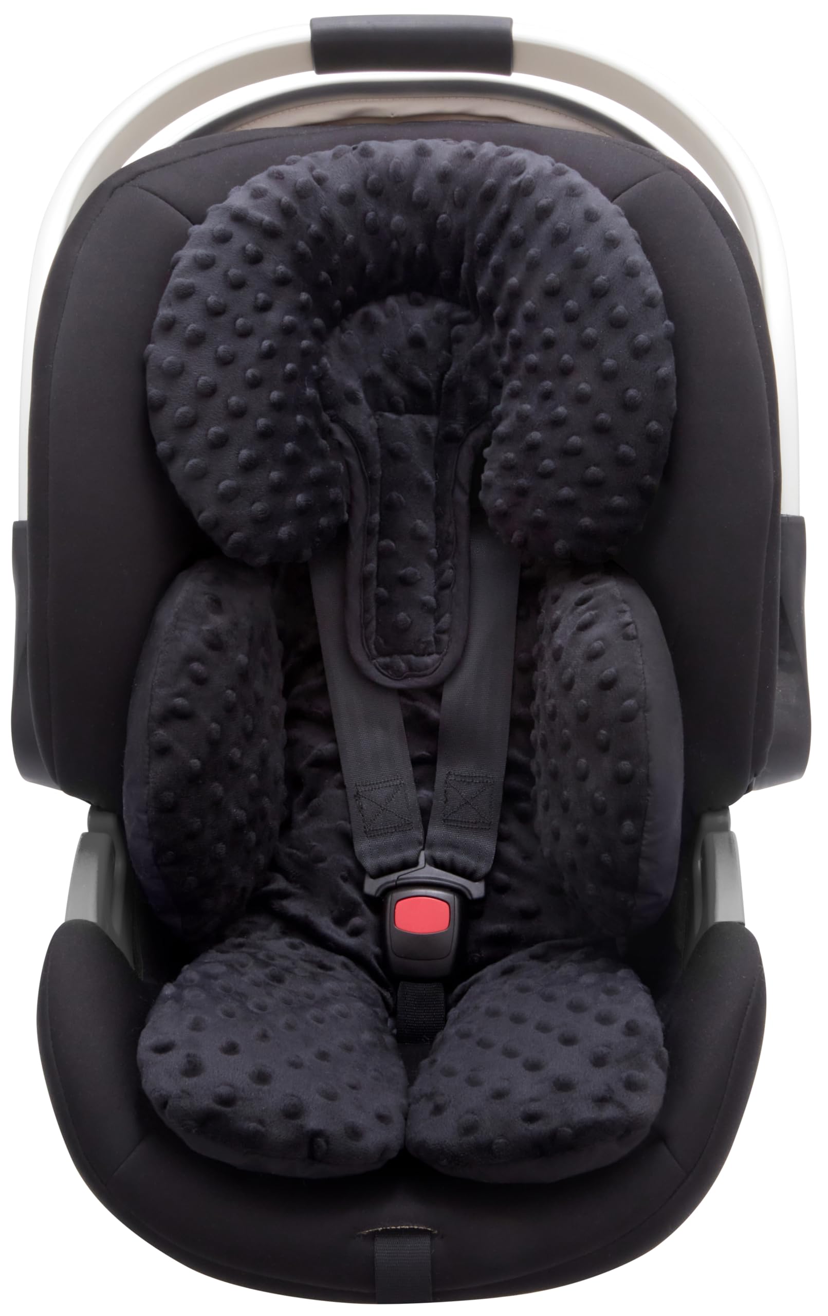 Pro Goleem Infant Car Seat Insert, Baby Head Neck Body Support, Soft Minky Newbo