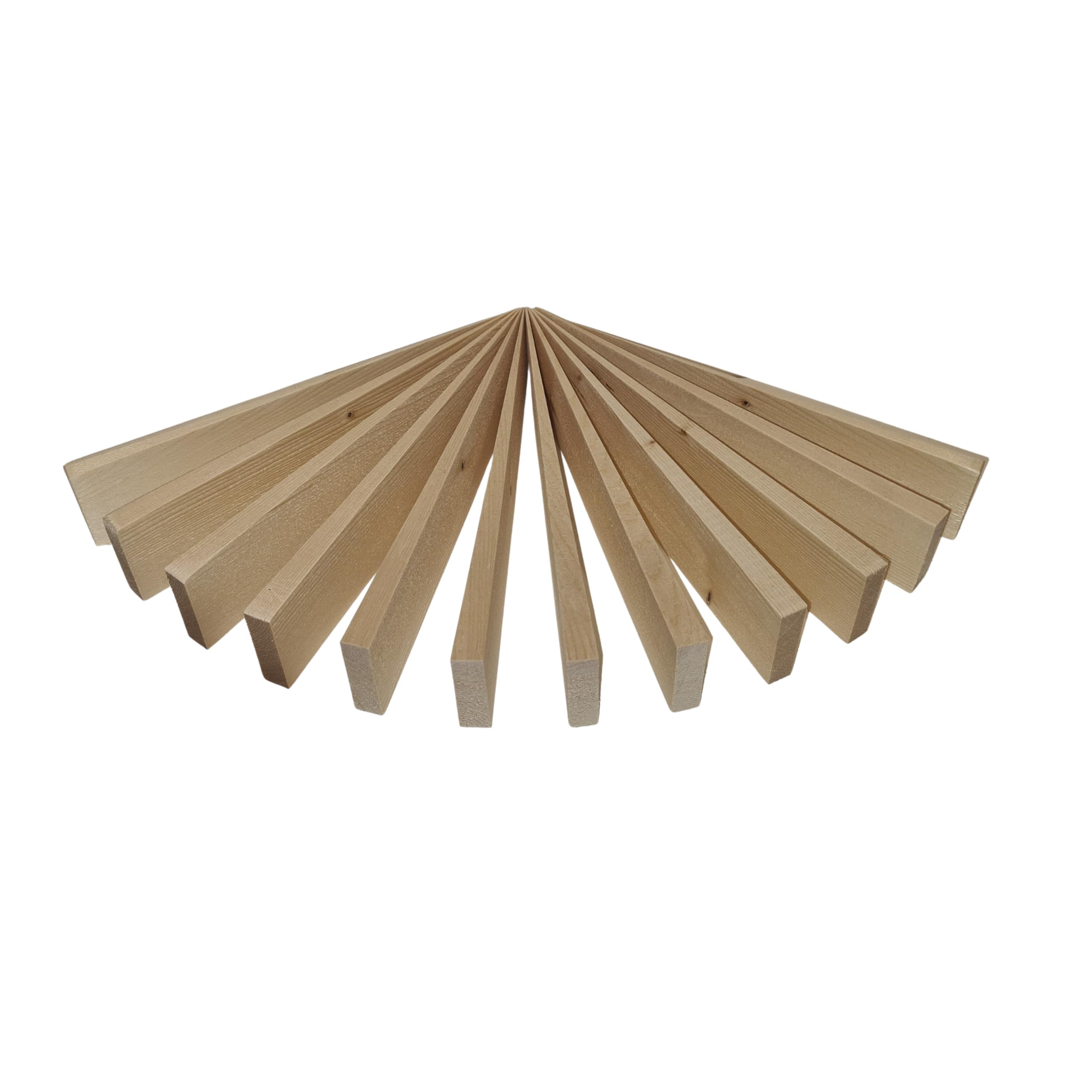 Set of 20 Wooden Wedges 200x38mm Long Wood Shims Packers Levelling Spacers | Ide