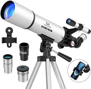 Telescope for Adults High Powered, 90mm Aperture Refractor Telescope