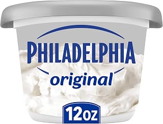 Philadelphia Cream Cheese Spread, Original, 12 oz | for Smooth Spreadable Mornings No Artificial Preservatives, Flavors, or Dyes, Made With Fresh Milk & Real Cream