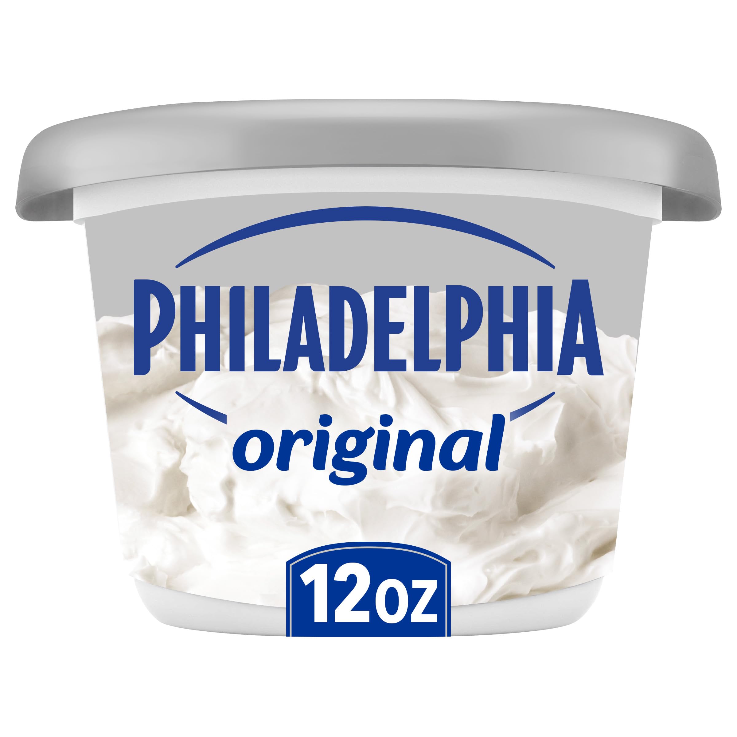 Philadelphia Cream Cheese Spread, Original, 12 oz | for Smooth Spreadable Mornin