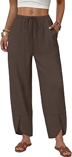 Sampeel Wide Leg Pants Woman Palazzo Capri Pants Cropped Spring Summer Vacation Outfits Fashion Clothing Beach Clothes 2026