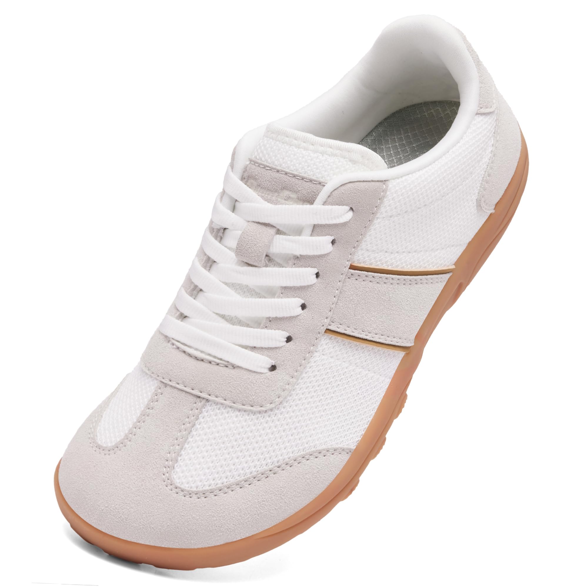 SILENTCARE Women's Barefoot Wide Toe Box Casual Shoes Minimalist Trail Running S