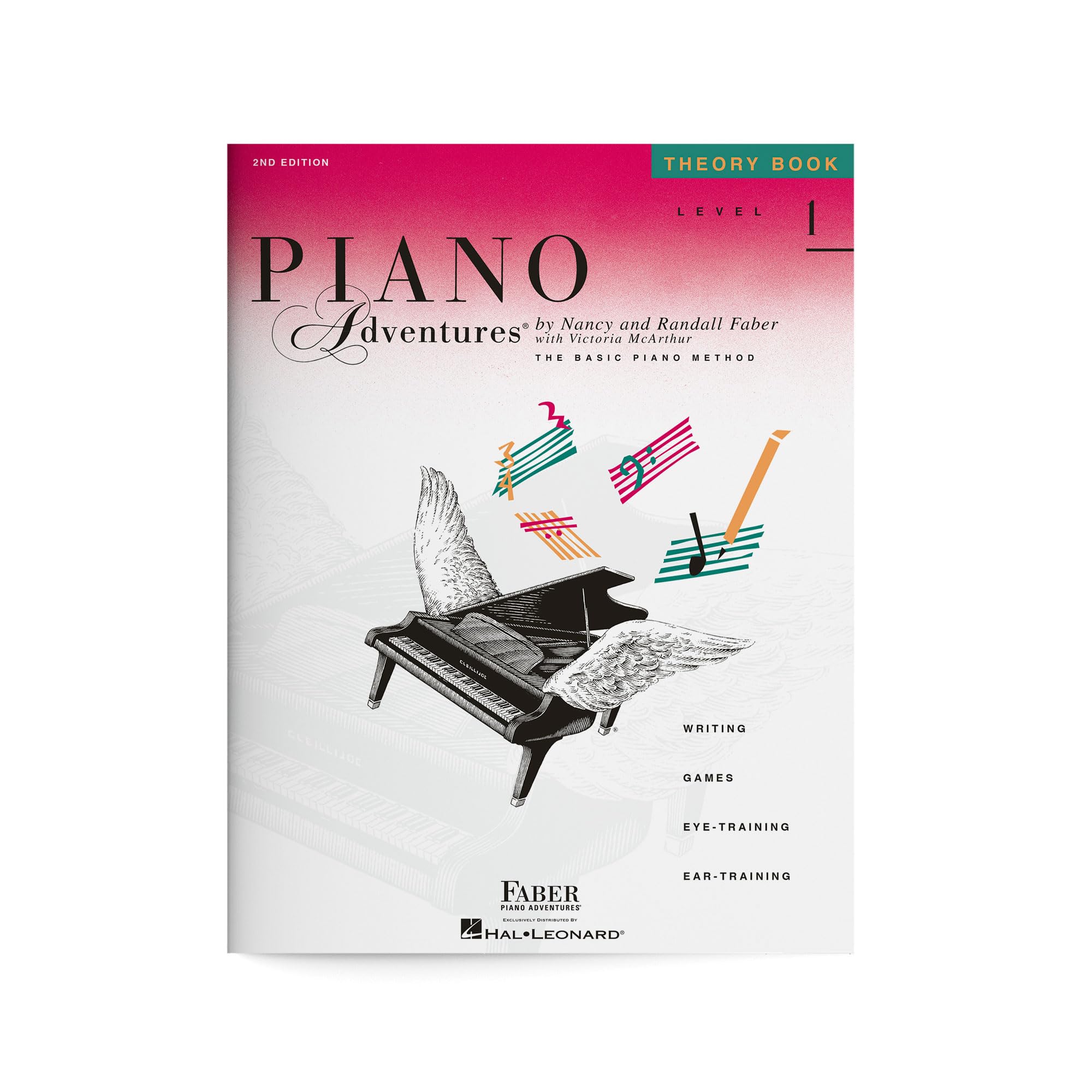 Piano Adventures: Theory Book - Level 1, 2nd Ediiton | Beginner Piano Theory Wor