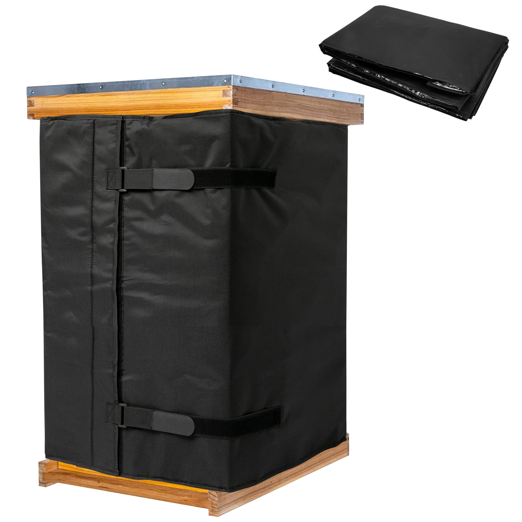codree 10 Frame Winter Bee Hive Wrap- 2 Deep Boxes & 1 Medium Box 600D Oxford Be