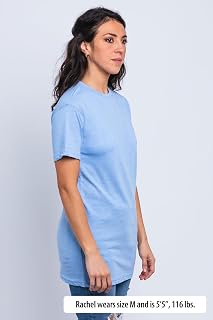 Have It Tall Men's Tall Fitted T-Shirt, Soft Stretch, Crewneck Short Sleeve