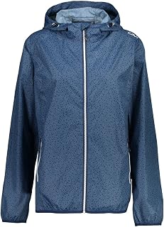 CMP Giacca Donna Con Cappuccio Antipioggia Giacca da pioggia Donna