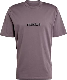 adidas Men's Essentials Linear Single Jersey T-Shirt