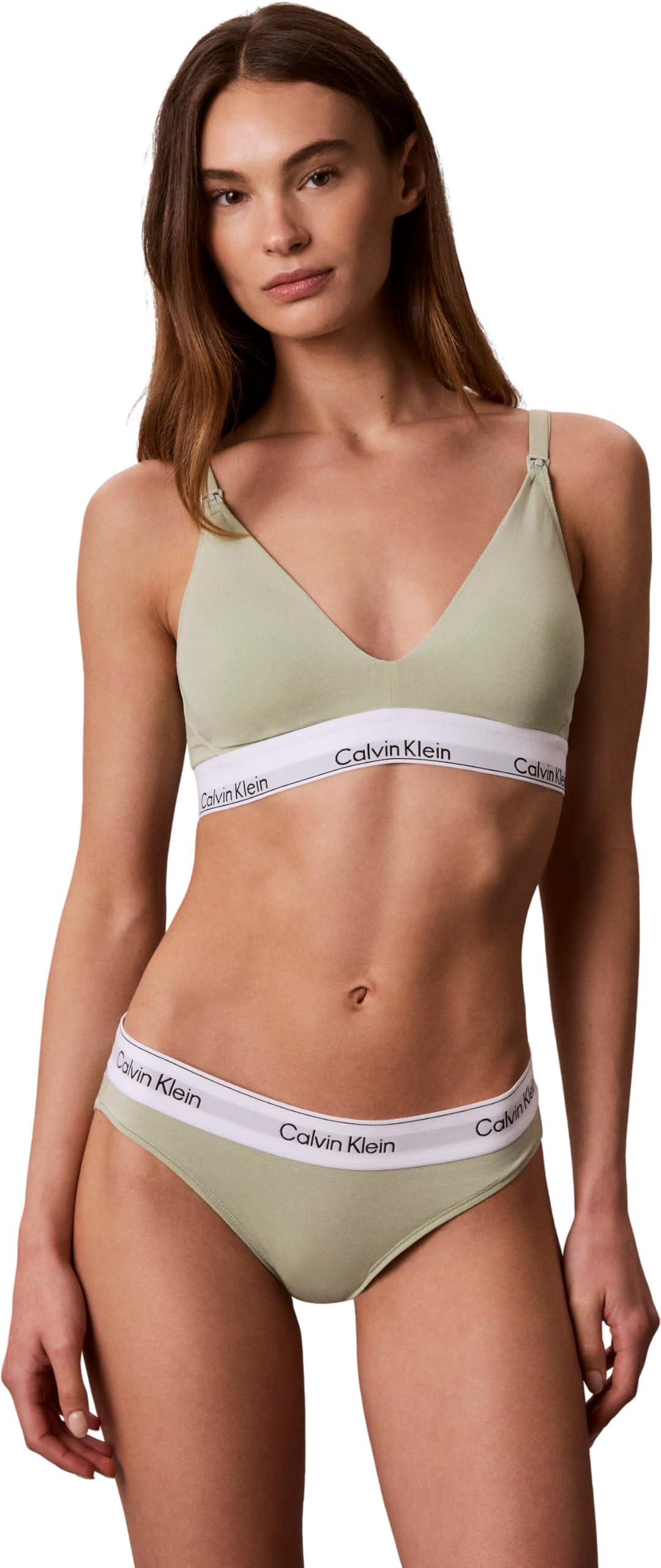 Calvin Klein Women's Maternity Lightly Lined Triangle Lv00qf8506 Triangle