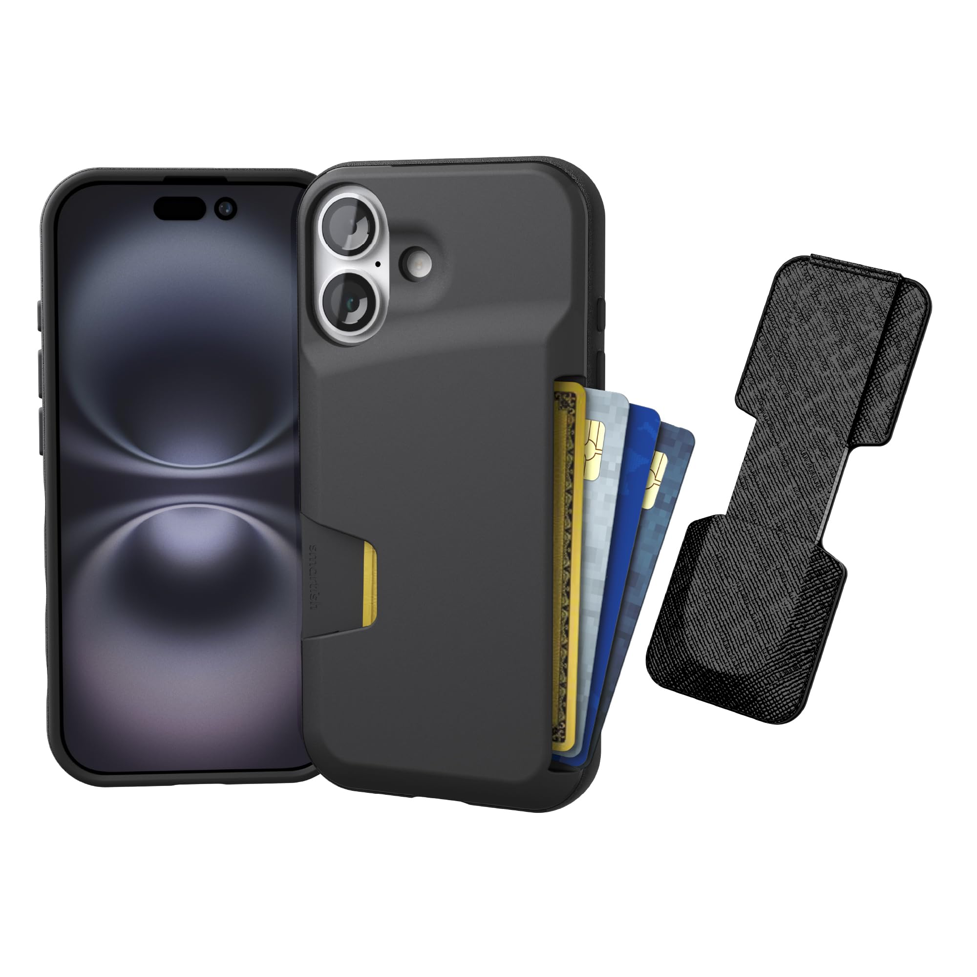 Smartish® iPhone 17 Wallet Case + Phone Grip Finger Loop - Wallet Slayer Vol. 1 
