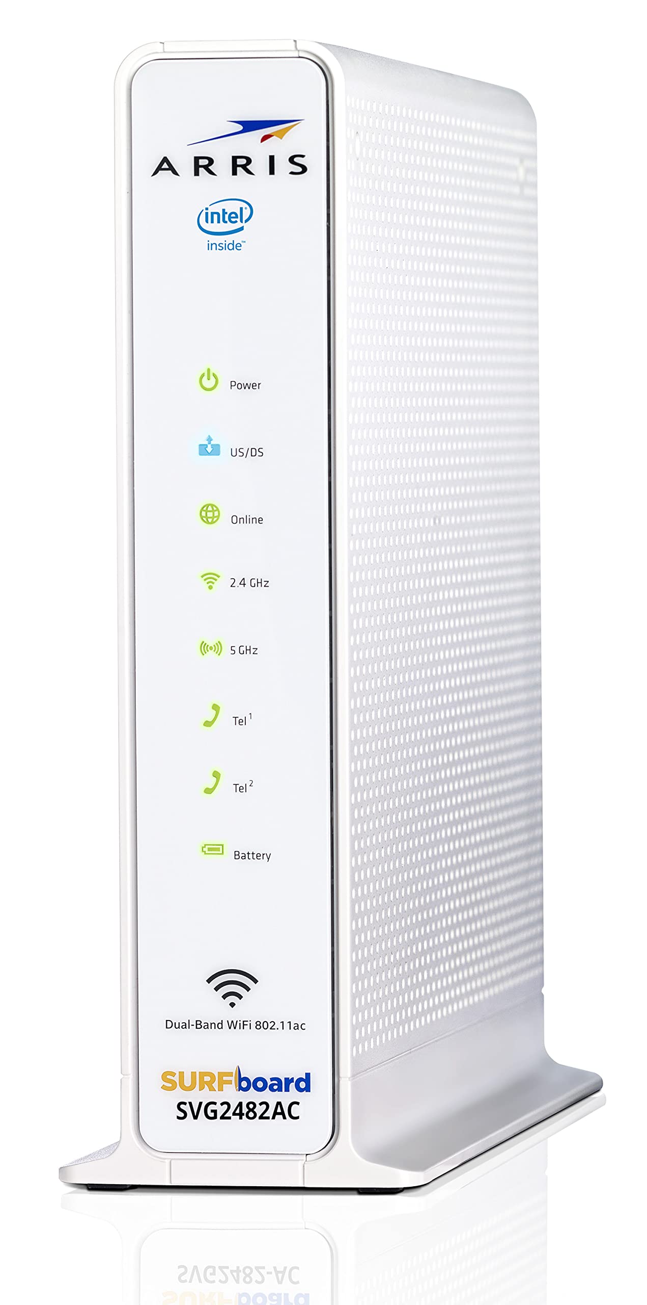 ARRIS Surfboard (24x8) DOCSIS 3.0 Cable Modem Plus AC1750 Dual Band Wi-Fi Router