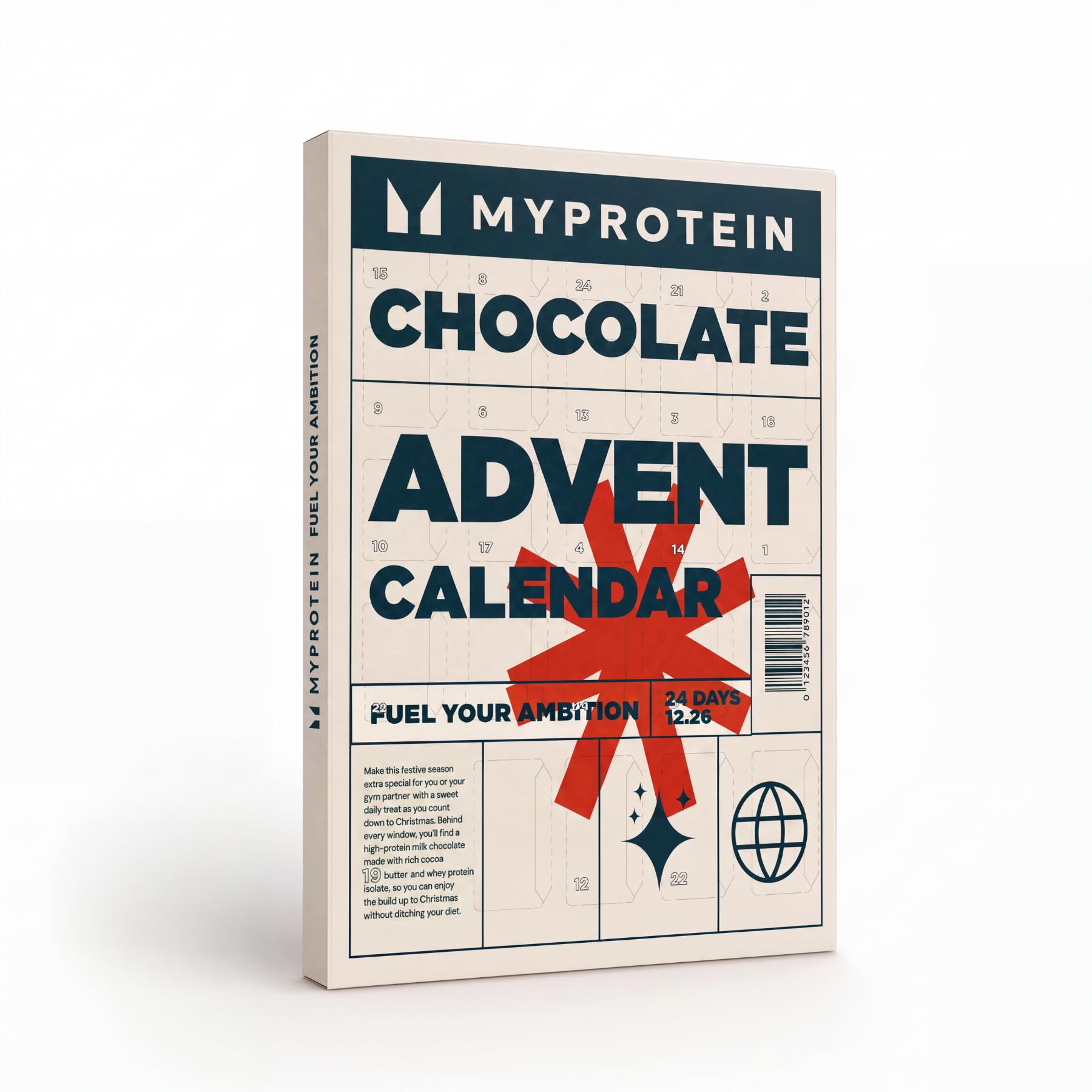 Myprotein Chocolate Protein Advent Calendar - 24 Days - 182g