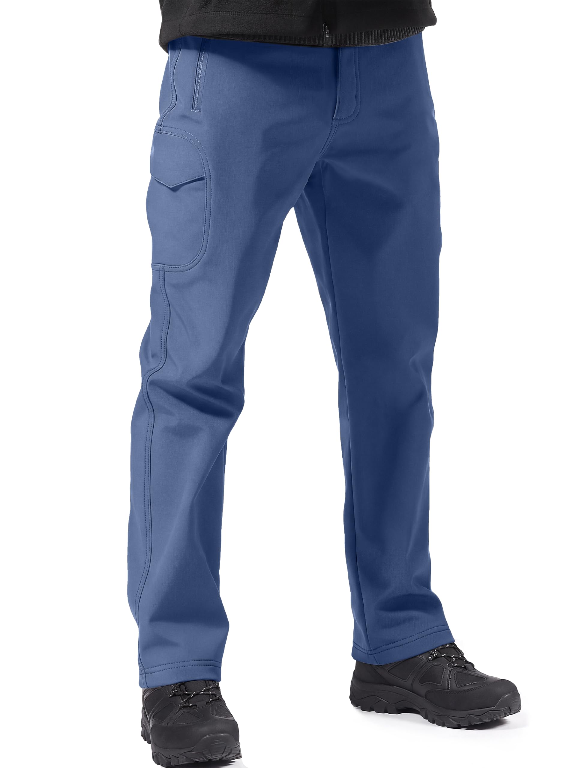 FREE SOLDIER Men's Waterproof Ski Pants Winter Hunting Outdoor Windproof Thermal
