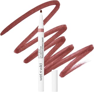 wet n wild Perfect Pout Lip Liner Stain, Long-Lasting Transfer-Proof Formula with Blade-Like Applicator for Precision & Full Lip Coverage, Vegan & Cruelty-Free - Nude Tights