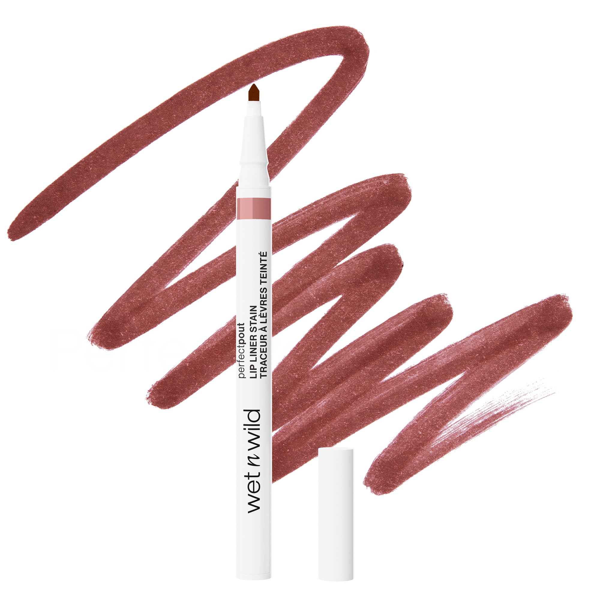wet n wild Perfect Pout Lip Liner Stain, Long-Lasting Transfer-Proof Formula wit