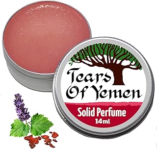 Yemeni Dragons Blood Solid Perfume | Amber & Patchouli | Concentrated Balm | Powdery Sweet Resinous Incense experience made from real Socotra Dragons Blood