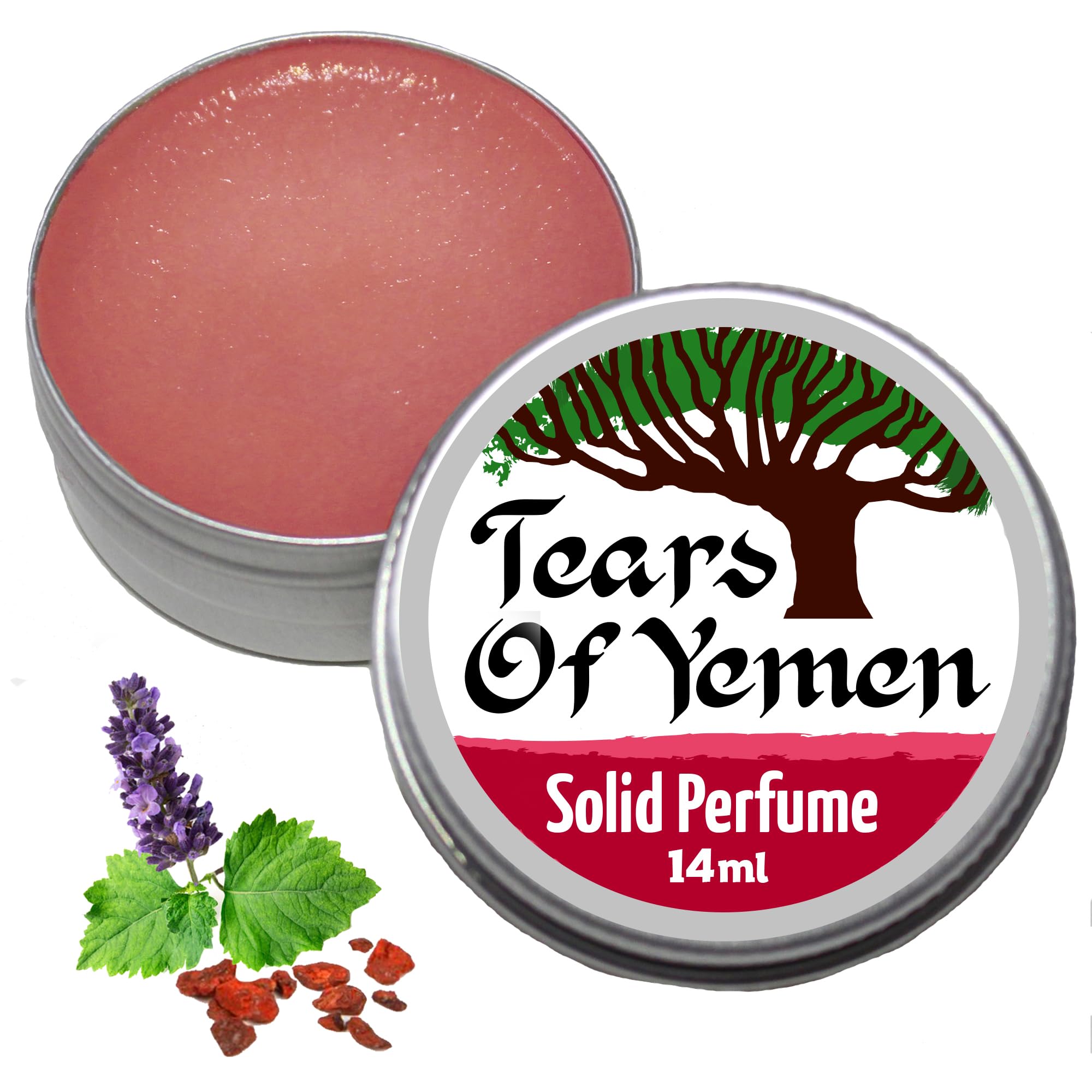 Yemeni Dragons Blood Solid Perfume | Amber & Patchouli | Concentrated Balm | Pow
