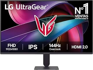 LG Ultragear 27G411A-B Gaming Monitor - 27'', IPS, Purple | FHD(1920 x 1080), 144 (O/C) Hz, 1 ms, NVIDIA G-Sync, FreeSync, IPS Panel, 144Hz, 5ms, HDR10, Crosshair, FPS Counter