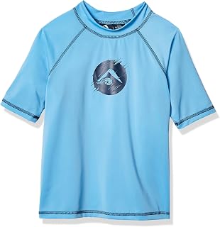 Kanu Surf Boys' Paradise UPF 50 Sun Protective Rashguard Swim Shirt