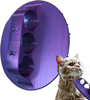 Dog Cleaning Brush | Bath Dog Scrubber Comb Non Slip Portable Foam Detangle Detangler Dematting Drying Massage Pet Grooming Cleaning Comfortable Handling