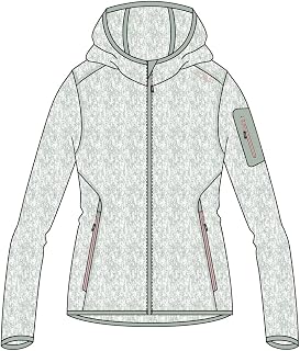 CMP Giacca In Knit-tech Da Donna Con Cappuccio Fisso Giacca Donna