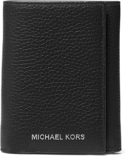 Michael Kors Hudson Trifold Wallet with ID, black, Standard size, Hudson Trifold Wallet With ID