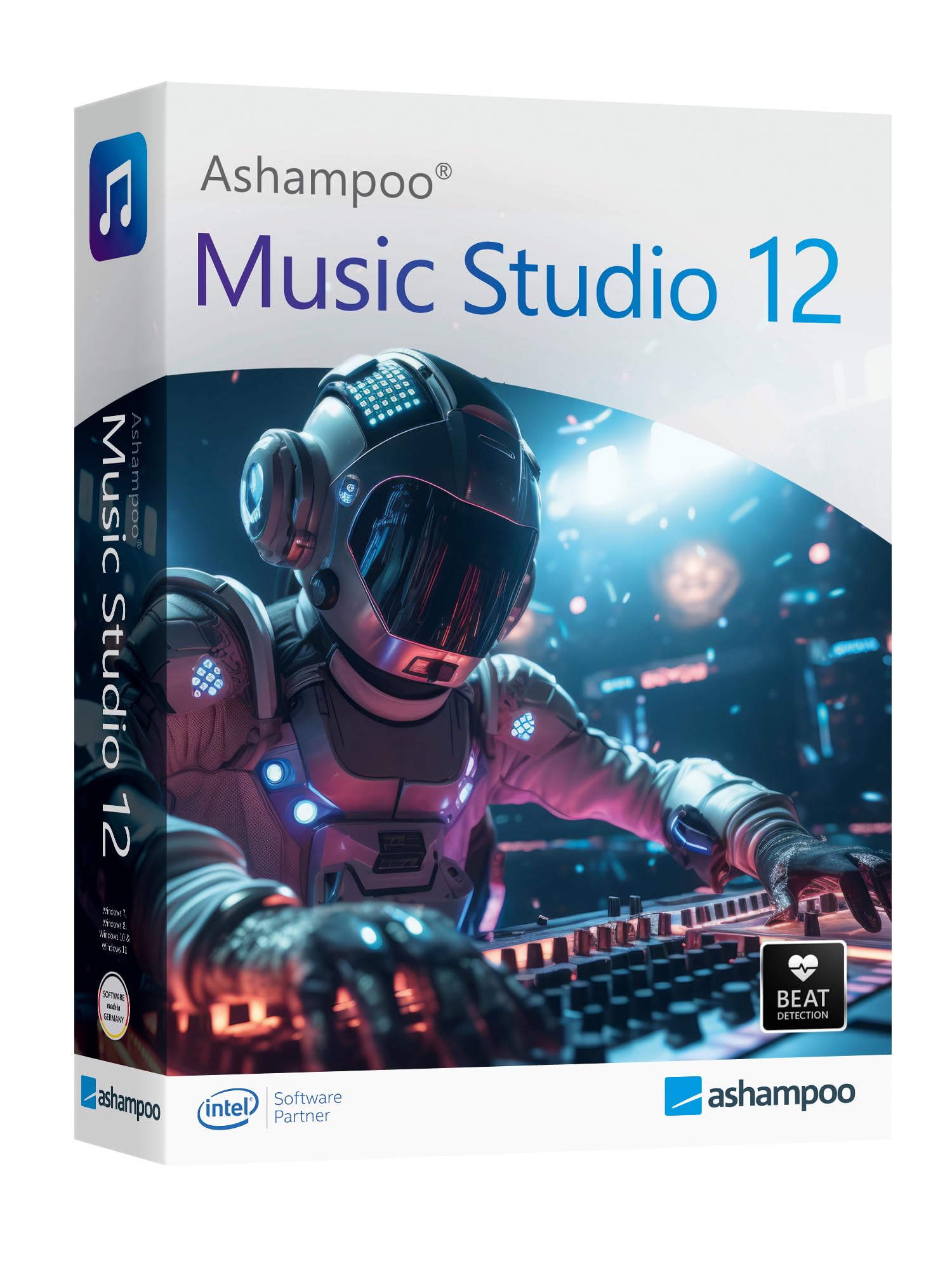 Music Studio 12 - Music software to edit, convert and mix audio files for Win 11