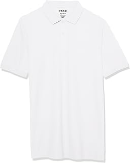 Izod School Uniform Short Sleeve Pique Polo Shirt Children and Youth