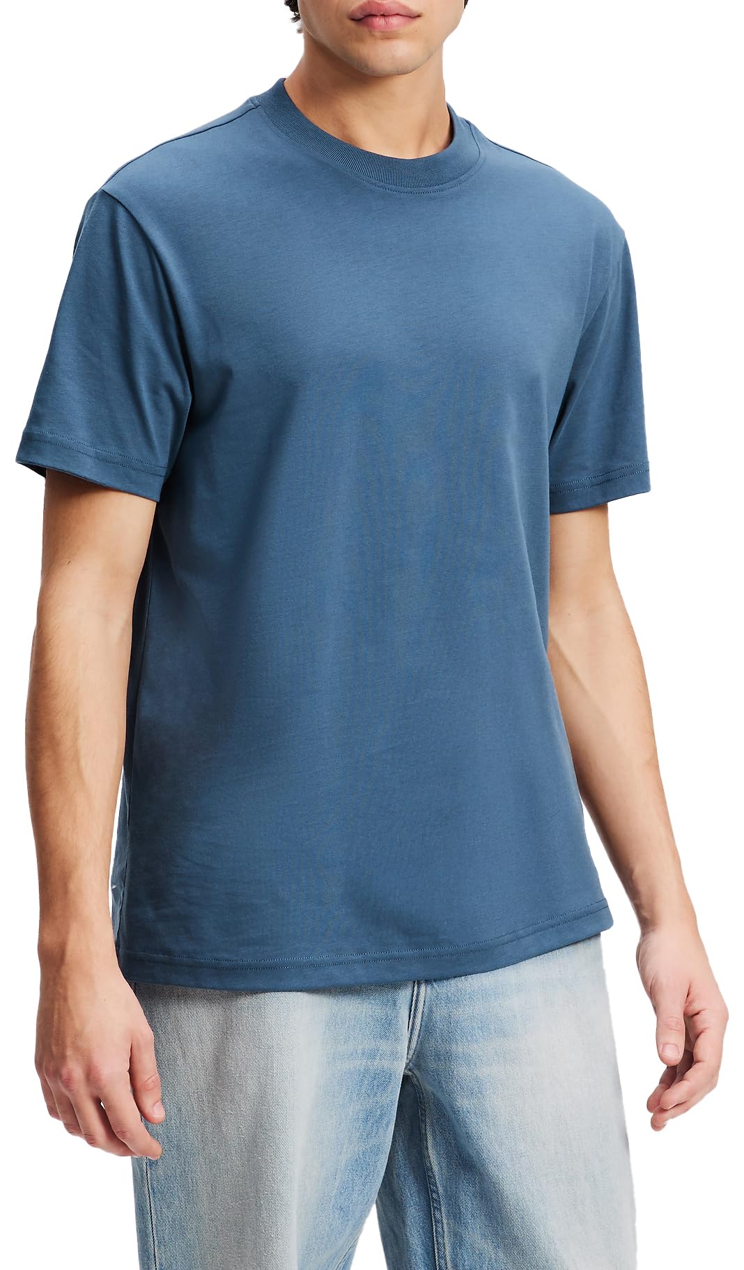 Karl Lagerfeld Jeans Men's Regular Rubber Patch T-Shirt