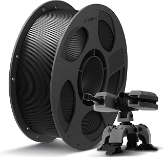 ANYCUBIC PLA+ 3D Printer Filament 1.75mm, 1KG Black | High Toughness, Dimensional Accuracy +/- 0.02mm, Print with Most FDM 3D Printers, Intelligent Identification, Reusable Spool