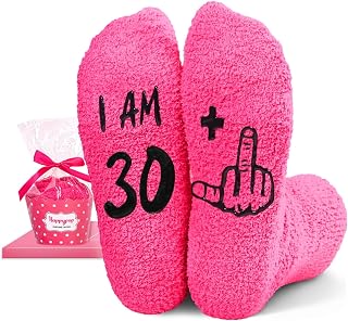 HAPPYPOP Birthday Gifts for Women - 31st 32nd 33rd Year Old Socks