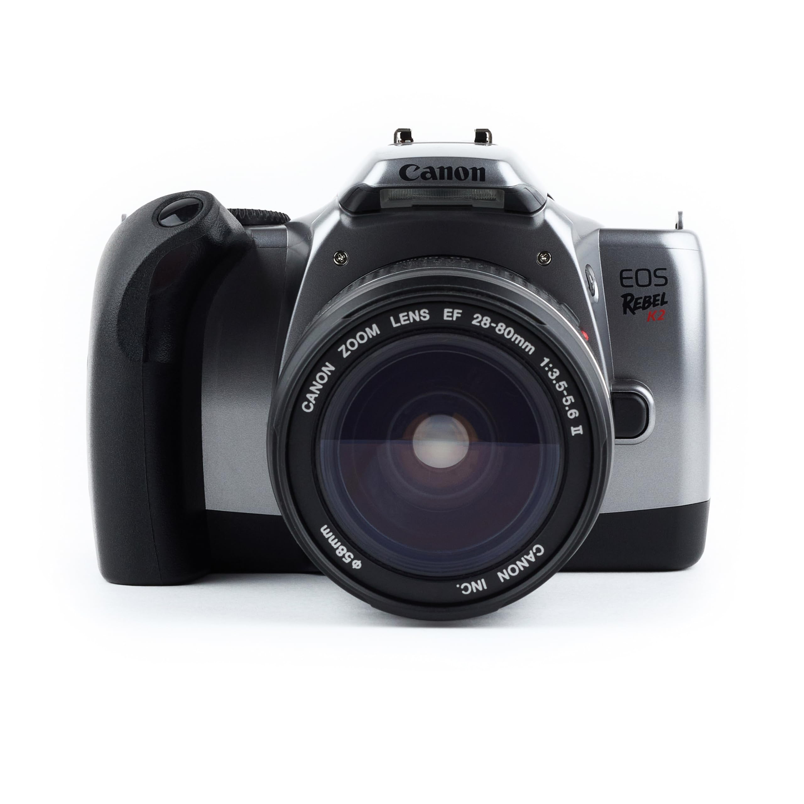 Canon EOS Rebel K2 SLR 35mm Film Camera with EF Canon Auto Focusing AF Lens. Aut