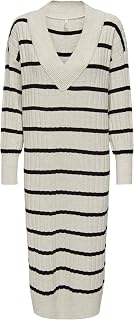 ONLY Onlnew Tessa L/S Midi V Dress Knt Noos Women's Dress
