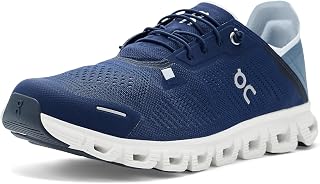 On Men's Cloud 6 Coast Sneakers, Zodiac/Steel, 13