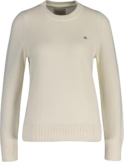 GANT Classic Cotton C-Neck Women's Sweater