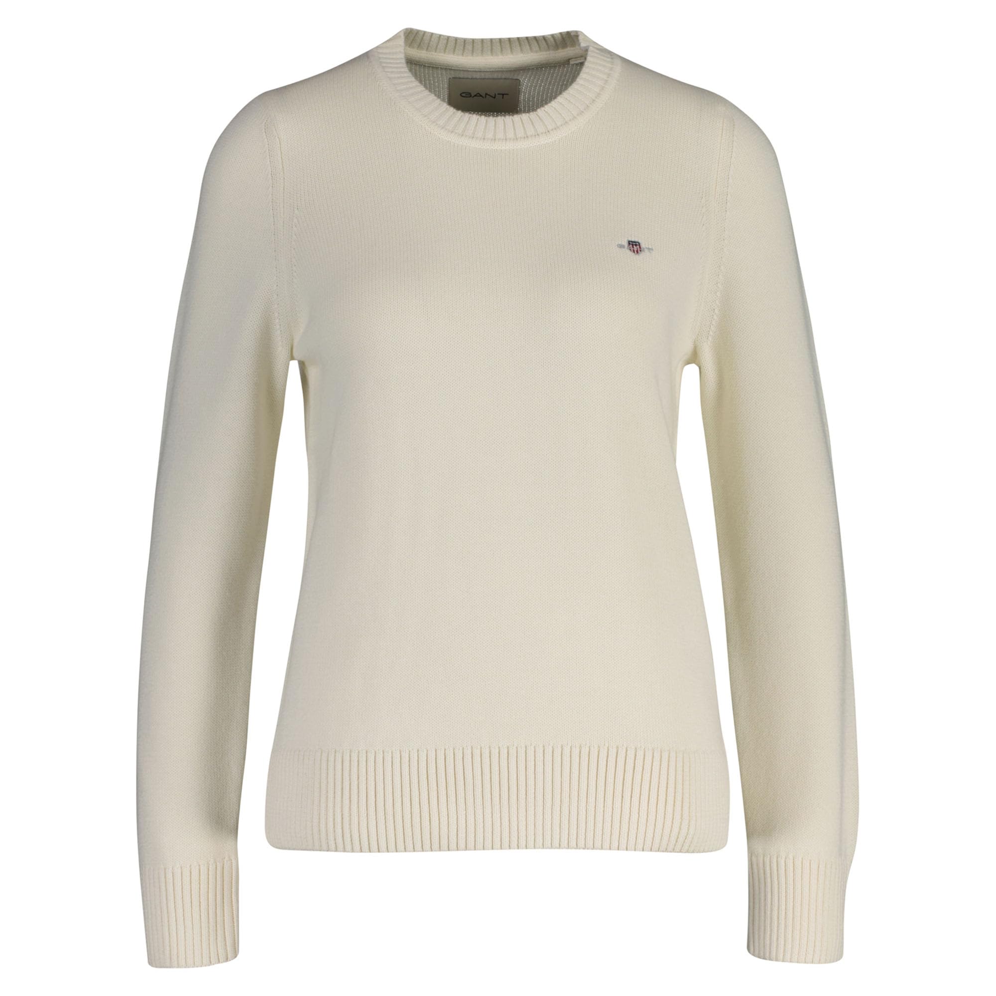 GANT Classic Cotton C-Neck Women's Sweater