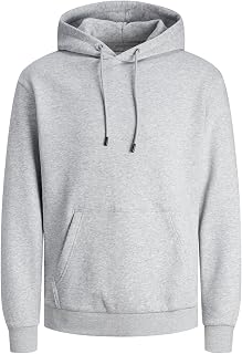 JACK & JONES Hoodie Plain Hoodie