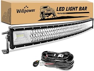 Willpower 42 Inch Curved LED Light Bar 540W Offroad Driving Fog Light