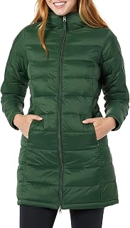 Amazon Essentials Women's Quilted Jacket with Hood, Lightweight and Waterproof (Available in Plus Sizes)